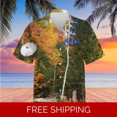 Hawaiian Shirt Unisex Le Studio Fall 1